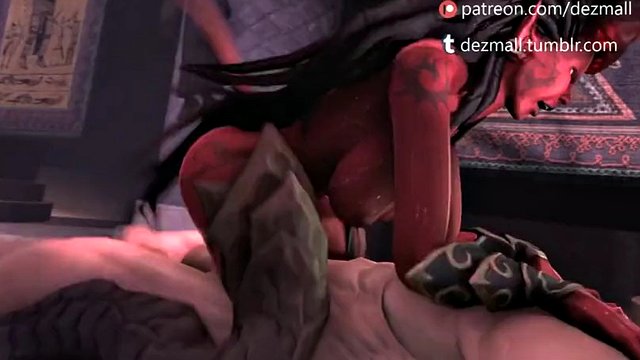 Sacrifice by Dezmall - Sex s démonem Succubus 3D CG SFM