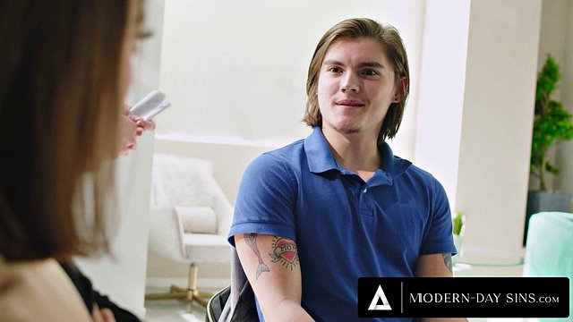 Brunette Teacher Alex Coal Hooks Up with Tyler Cruise and Sophia Burns for a Wild Student-Teacher Th
