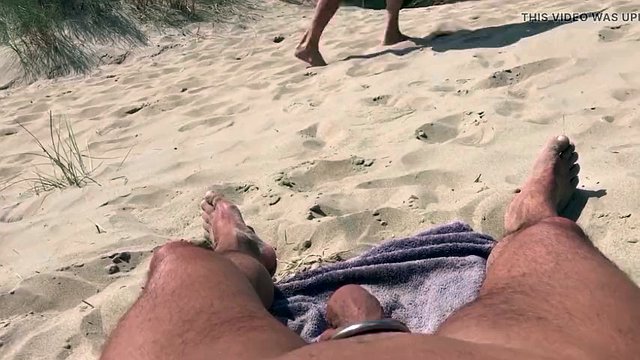 Pissing and cumming in public