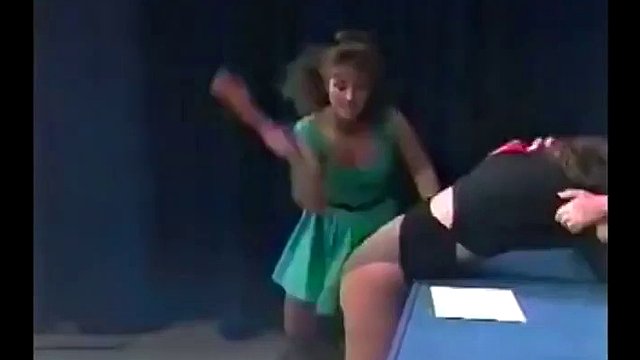 spankings in pro wrestling (compilation)
