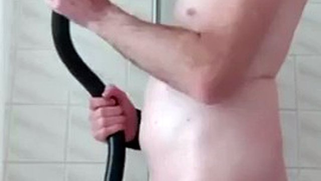 Monster Dildo Anal Enema Belly Inflation