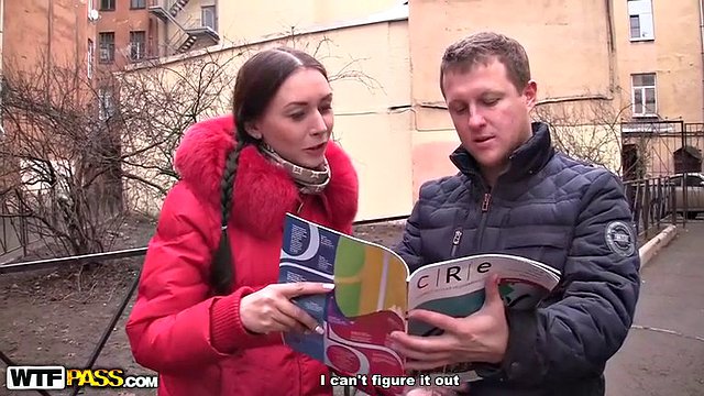 Smoking hot teen tourist lured by a horny hung guy