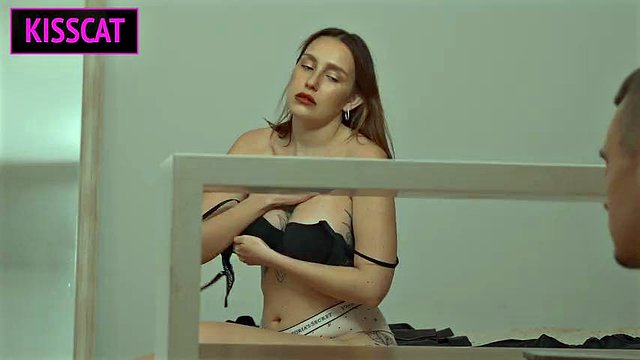 Horny Step Mom Jerks off Step Son to Helps Cum in Share Bed