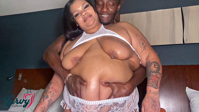 Mr. Blvck Rose Receives Ass-Licking and Blowjob from BBW Bratt