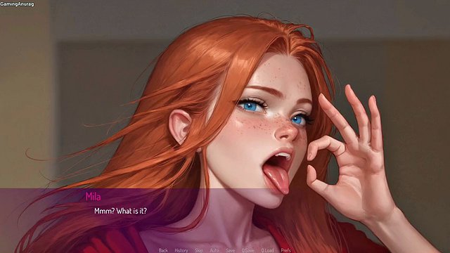 ふしだらな妻が巨大なディルドをからかって犯される - 3D 変態アニメーション ポルノ - Mila AI