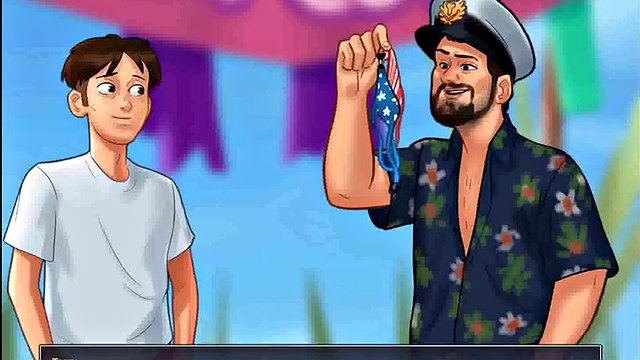 ビーチでの大学の巨乳コンテスト - サマータイム サーガ エピソード 204
