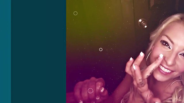 Aderes Quins vollbusige Kurven sehnen sich nach Gloryhole-Lutschen, während Sperma an ihrem T heruntertropft
