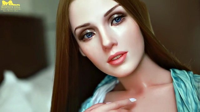 Realistic sex  robot with big boobs and cute face