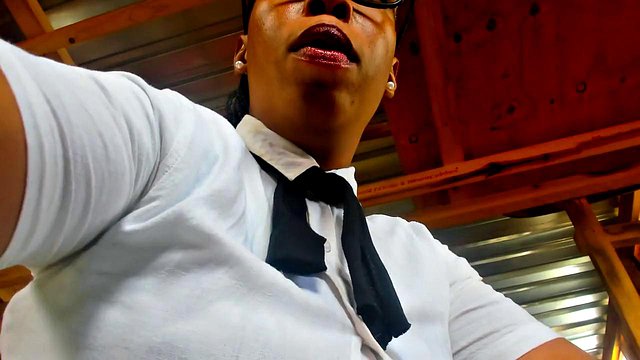 Role-playing Punishing Horny Man for Playing Porn in the Library