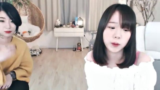 korean teen lesbians show their big tits