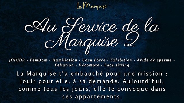[French Audio Porn] Empty your balls for your mistress