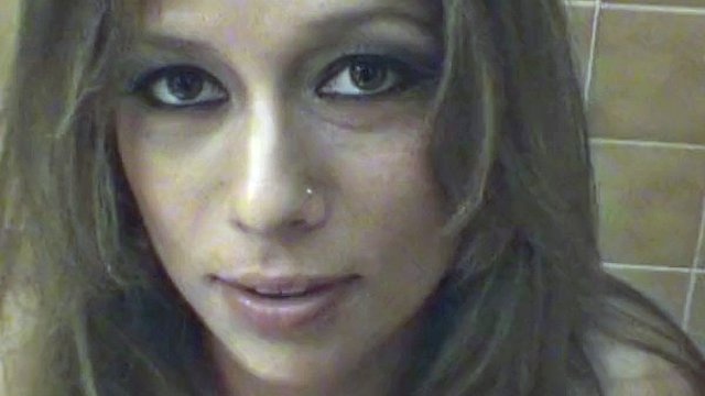 Sexy blonde from France eating all the cum from a long cock in POV