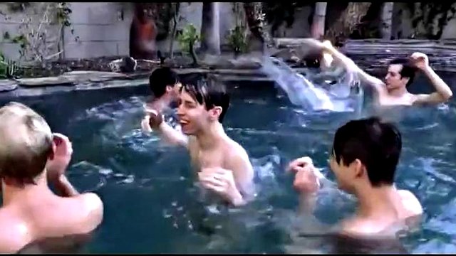 Bareback twink orgy