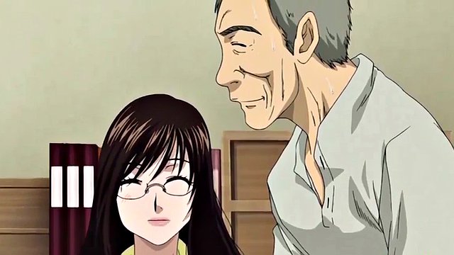 Wütende heiße brünette Hentai-MILF fickt, um sich zu beruhigen