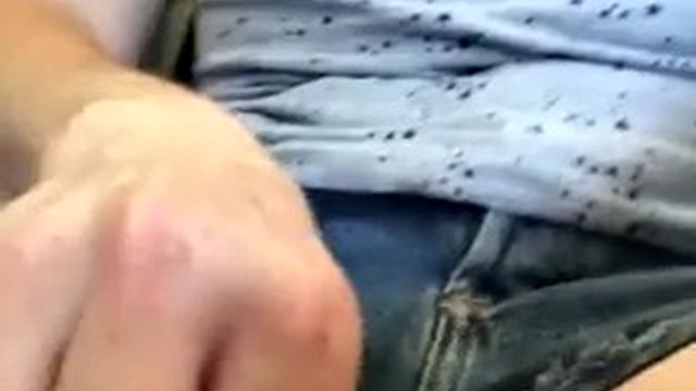 Bus idiot! If I go commando in short shorts, it will be easy for me to rub my pussy and then smell and suck my stinky toes.