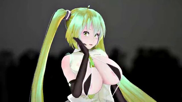 MMD Lamb Miku Modificada TDA Style (Remake) - SG3525 - Blonde Hair Color Edit Smixix