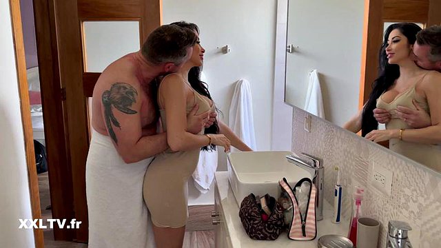 A playful wake-up ft. Clea Gaultier by XXLTV: Blowjob, Doggy & Cowgirl Porn