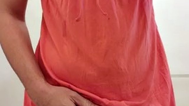 In neighbors clothes fucking her bras cum on her shorts