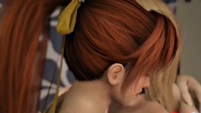 3D Rachel 和 Kasumi Futanari