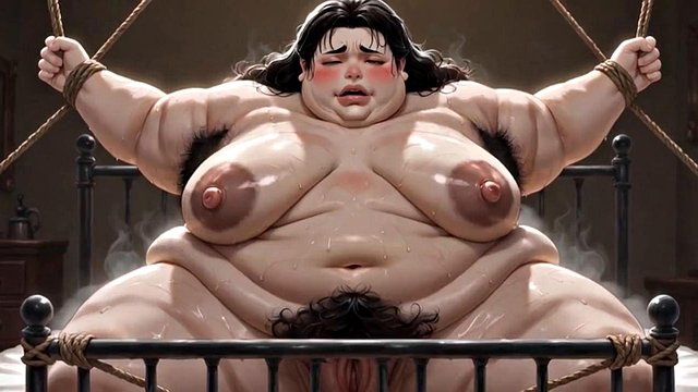 AnimeX Horny BBW Bound on Bed Craves Creampie in Her Pussy