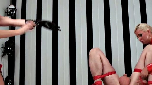 RED HUGE STRAPON DILDO SISSY LATEX DILDO PROLAPSE DEEP MGAPE ANAL DOMINATRIX - DEEP ANAL - LIKE ANALFISTING