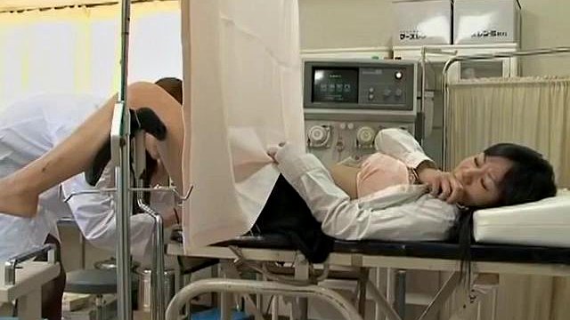 Lesbian Gynecologist ( Voyeur) (Japanese) (Strap-On): Big Tits, Asian & Toy Porn