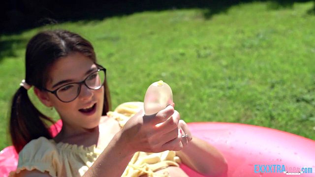Teen Brunette Sara Bell Fucked by Raul Costa in Bathtub