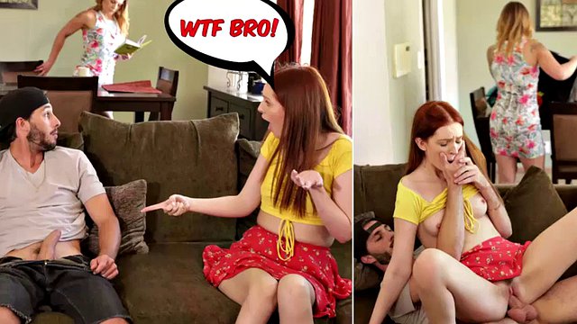 maya kendrick in redhead step sister