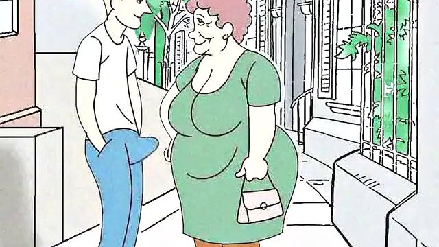 Fucking fantasies about grandma! Porn cartoon