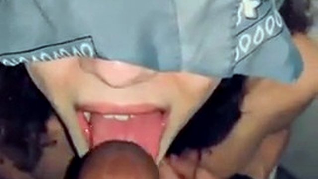 ANDROGYNOUS 18 YEAR OLD GUY SUCKED FOR THE FIRST TIME + FACIAL (Part 2)