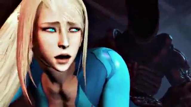 Samus ruchany przez potwory 3D