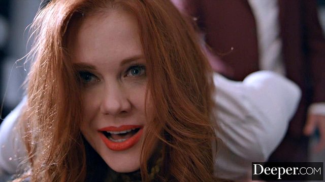 Deeper. Maitland Ward's First Anal EXCLUSIVE