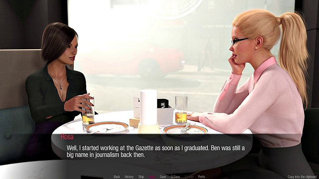 Jessica O'Neil's Hard News - Gameplay Through #35 - 3d, animation, sex game, hentai