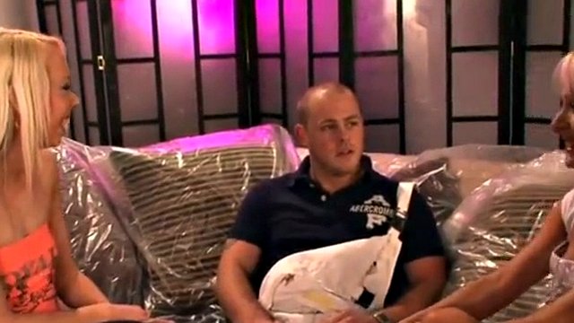 British cfnm housewife humiliates dealer with tiny dick in trio