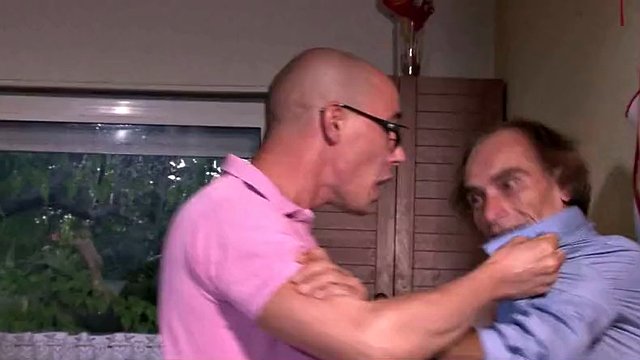 guy finds very old dad licks and fucks his girlfriend