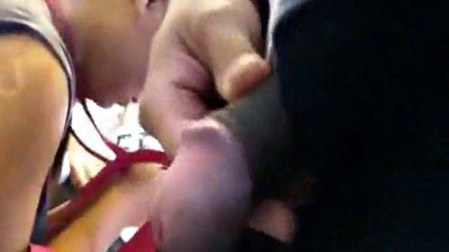Asian perverts flashing cock in front of the girls