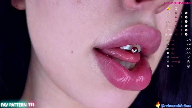 Goon For Her Hot Mouth Pierced Tongue + Spit